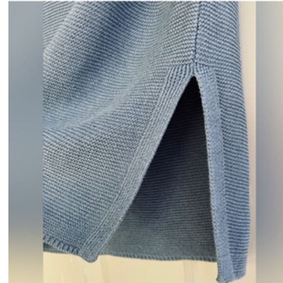 Eileen Fisher Organic Corded Short Sleeve Tunic Sweater PS - Picture 6 of 8